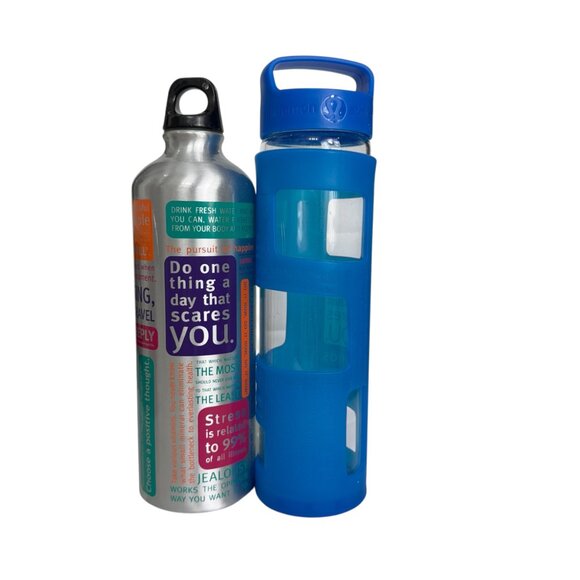 Lululemon Water Bottles Set of 2: Pure Balance and Sigg Aluminum Reusable - Picture 3 of 9